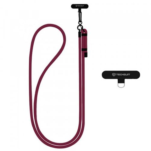 Snur Telefon Techsuit RCS1-28, Rosu Inchis