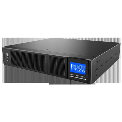 UPS nJoy Balder 1500, 1500VA/ 1500W, On-line, LCD Display, Montare Rack/Tower, 8 Prize IEC 13, Dubla conversie, Plaja larga de PWUP-OL150BA-AZ01B