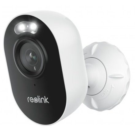 Camera supraveghere wireless WiFi Reolink Lumus E430, 4 MP, 2.8 mm, IR 10 m, PIR, reflector, slot card, sirena, microfon, difuzor