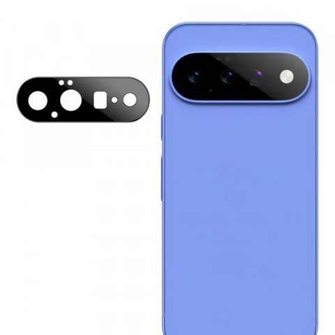 Folie de protectie Camera Spate Techsuit pentru Google Pixel 11, Sticla Securizata, Neagra