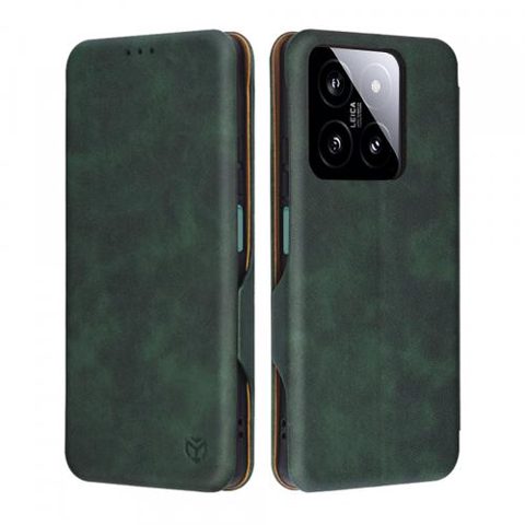 Husa pentru Xiaomi 14, Techsuit, Safe Wallet Plus, Verde