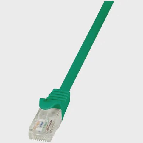 Cablu UTP LOGILINK Cat6, cupru-aluminiu, 1 m, verde, AWG24, CP2035U