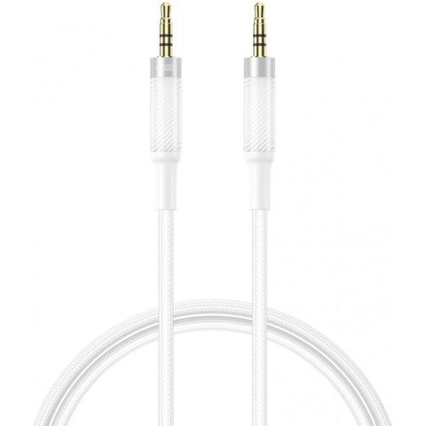 Cablu audio XO Design NB-R279C, 3.5mm - 3.5mm, 1m (Alb)