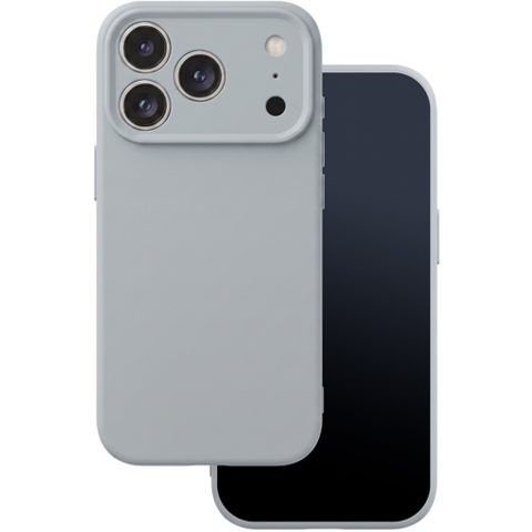 Husa pentru Apple iPhone 17 Pro Max, OEM, Silicon, Gri