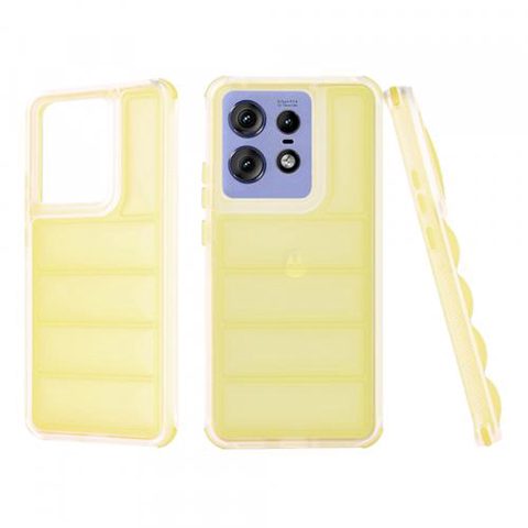 Husa Techsuit Wave Shield pentru Motorola Edge 50 Pro, Galben
