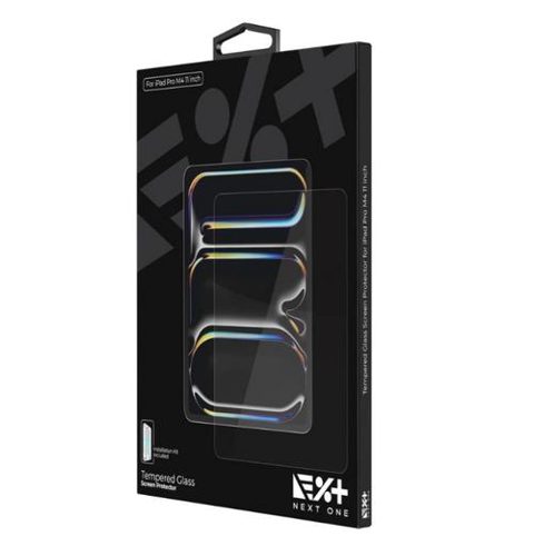 Folie protectie sticla securizata NEXT ONE pentru Apple iPad Pro 11 M4 (Transparent)