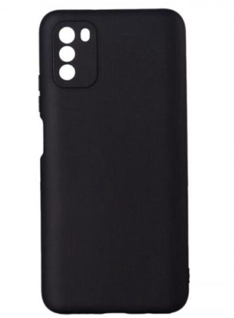Protectie pentru spate Spacer pentru Xiaomi Pocophone M3, Negru