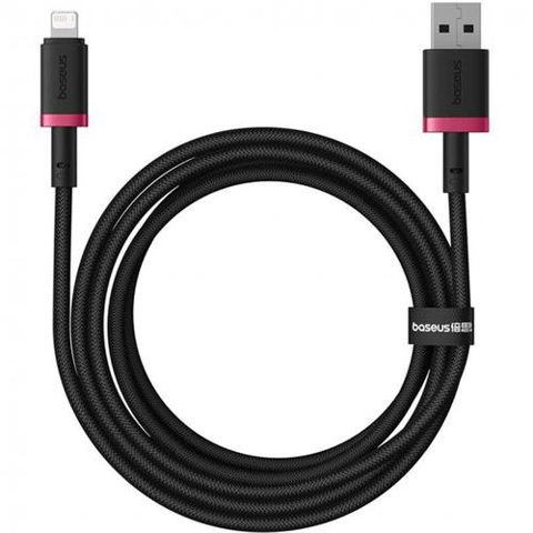 Cablu Date si Incarcare USB-A - Lightning Baseus Dura Series P10377801U01-03, 18W, 2m, Rosu